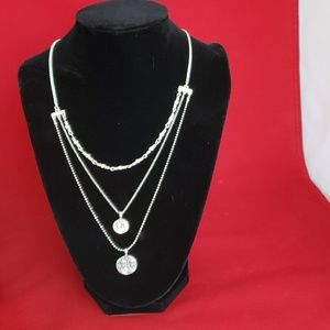 Lucky brand 3 tier necklace